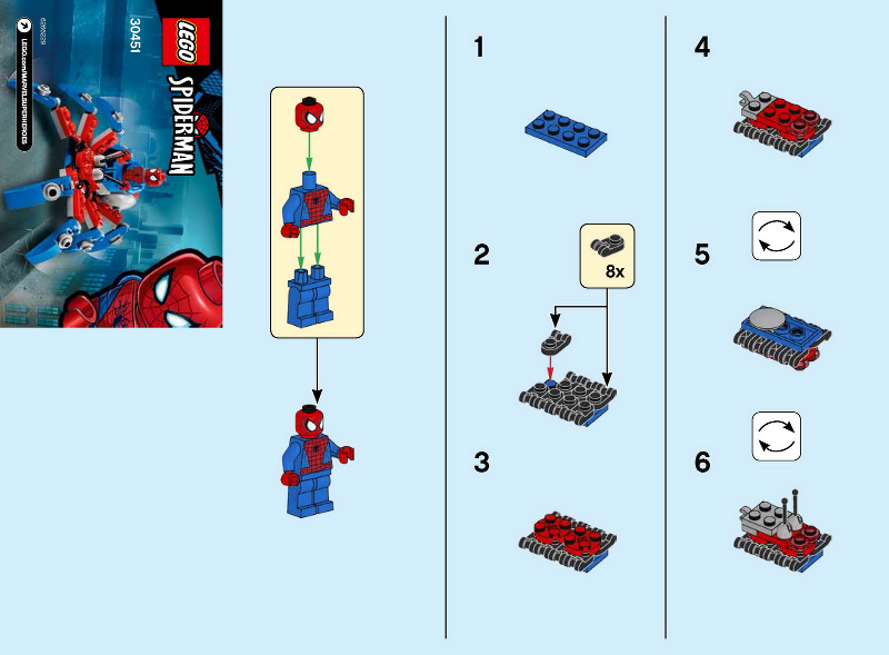 Spider-Man's Mini Spider Crawler polybag