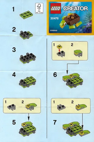 Happy Turtle polybag