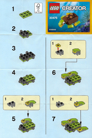 Happy Turtle polybag