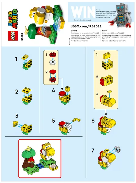 Yellow Yoshi's Fruit Tree - Expansion Set polybag