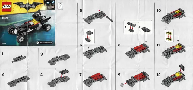 The Mini Batmobile polybag