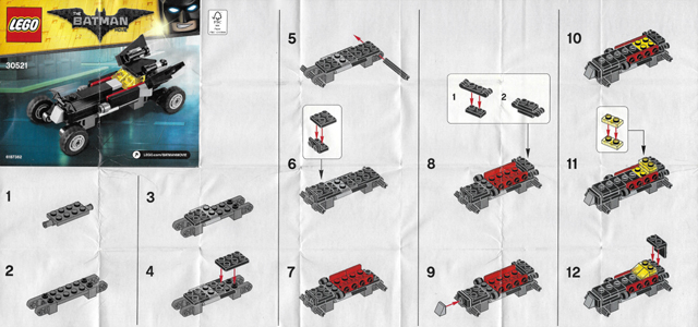 The Mini Batmobile polybag