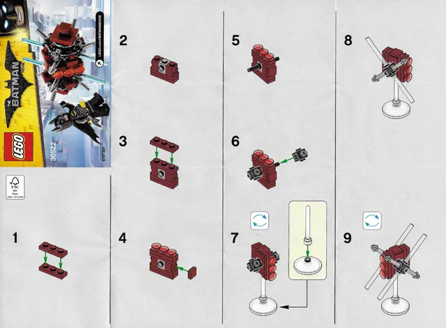 Batman in the Phantom Zone polybag