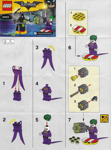 The Joker Battle Training polybag