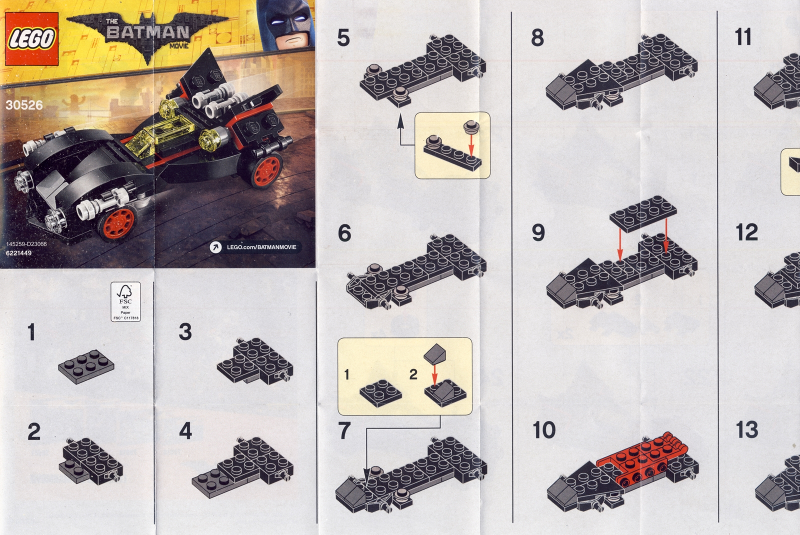 The Mini Ultimate Batmobile polybag