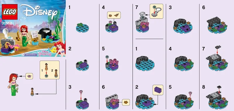 Ariel's Underwater Symphony polybag