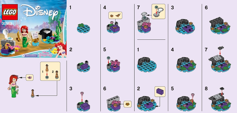 Ariel's Underwater Symphony polybag