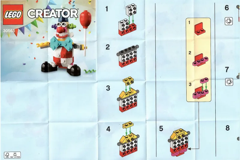 Birthday Clown polybag