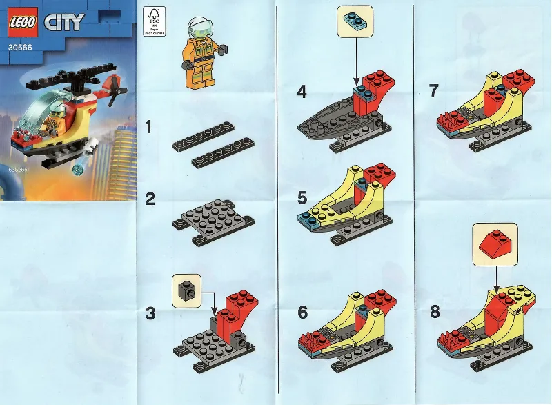 Fire Helicopter polybag