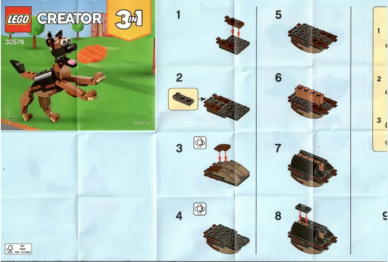 German Shepherd polybag