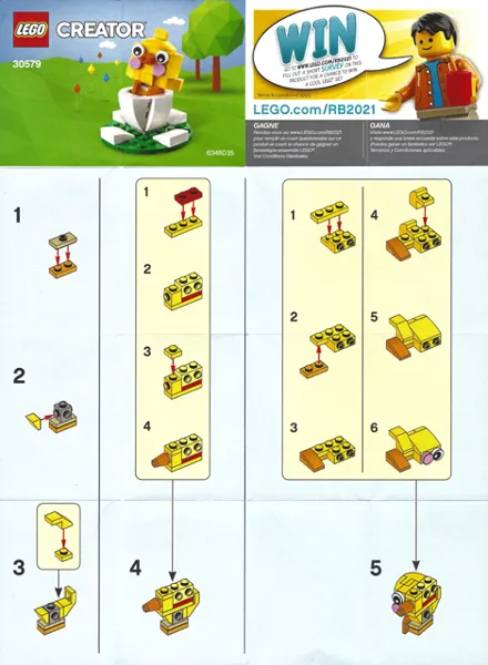 Easter Chick Egg polybag