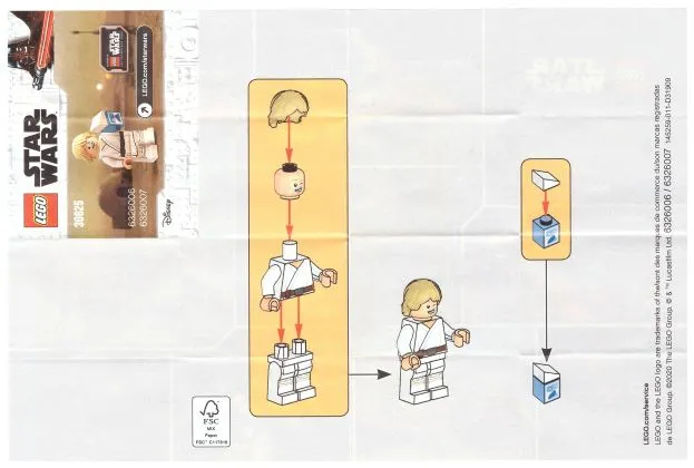 Luke Skywalker with Blue Milk polybag