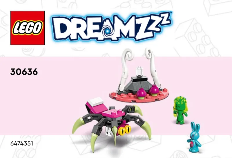 Z-Blob and Bunchu Spider Escape polybag