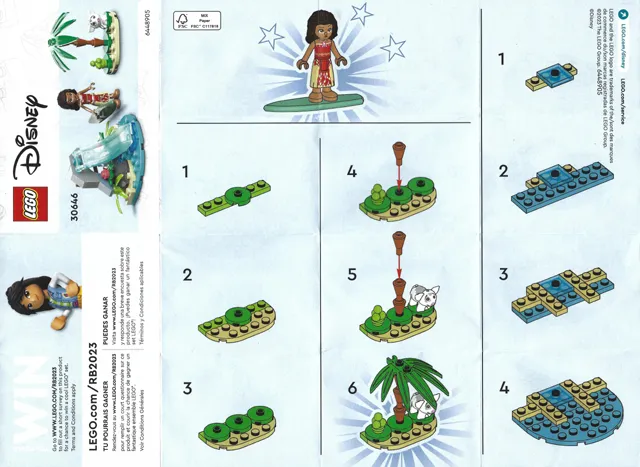 Moana's Dolphin Cove polybag