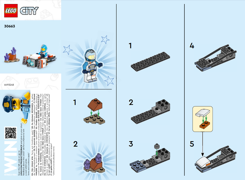 Space Hoverbike polybag