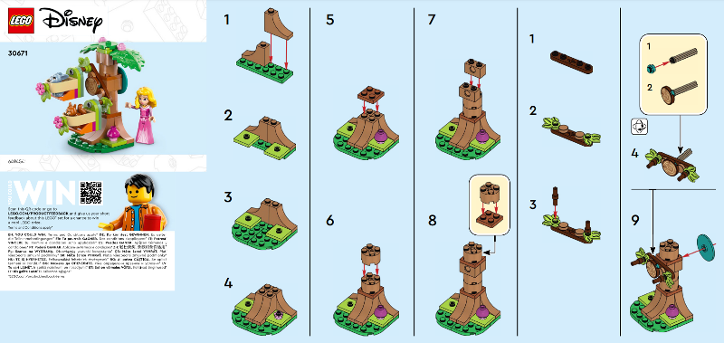 Aurora's Forest Playground polybag