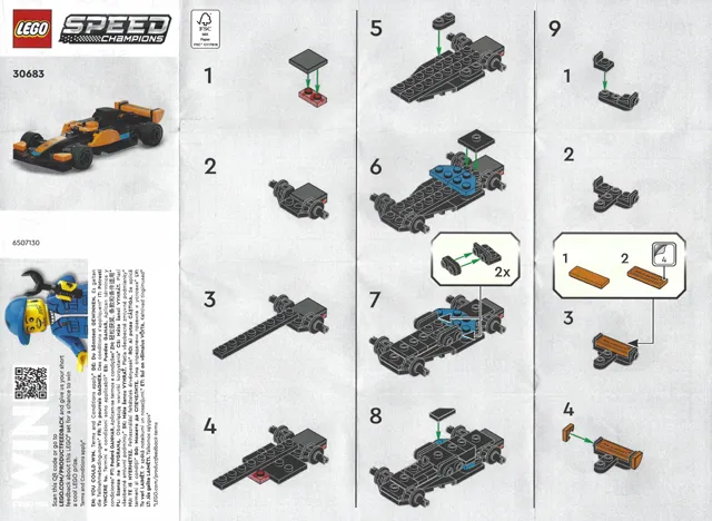 McLaren Formula 1 Car polybag