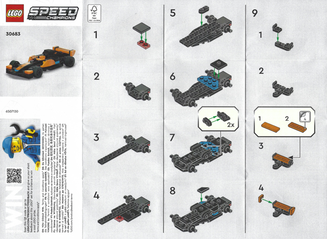 McLaren Formula 1 Car polybag