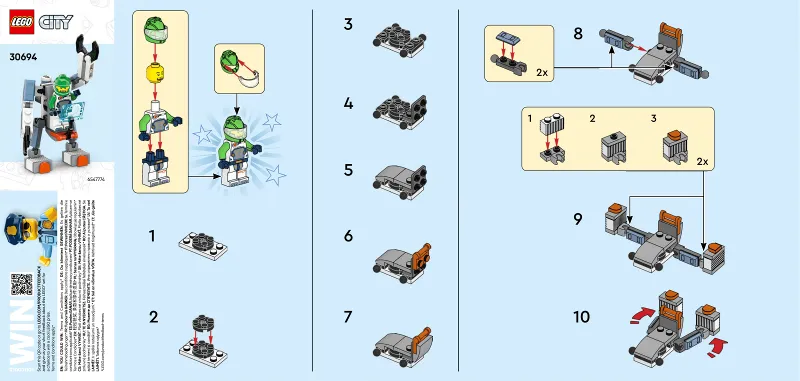 Space Science Mech paper bag / polybag