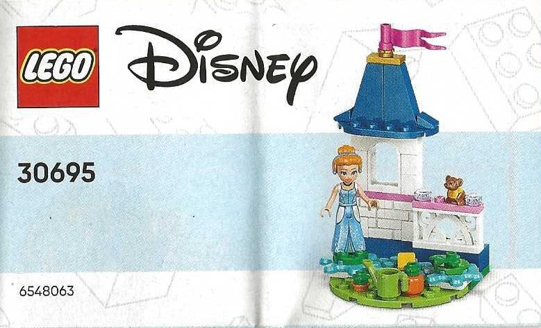 Cinderella's Mini Garden Castle paper bag / polybag