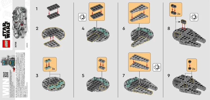 Millennium Falcon - Mini paper bag / polybag