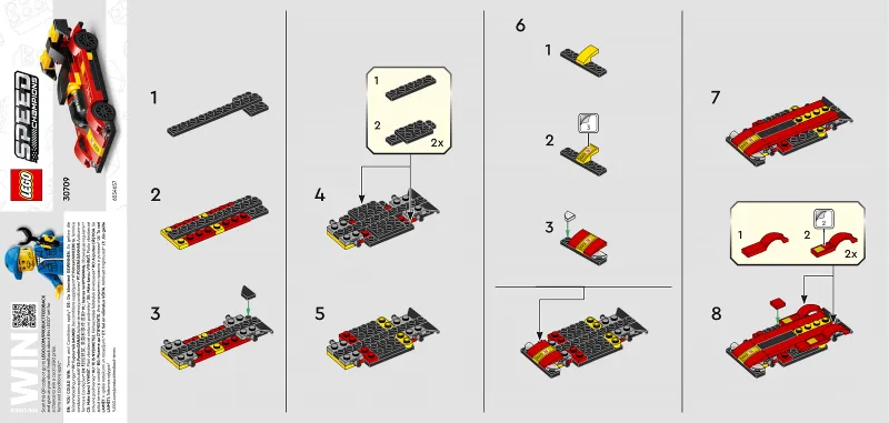 Ferrari 499P - Hypercar paper bag / polybag