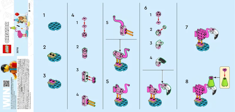 Cute Animal Birthday Party paper bag