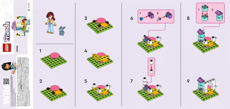 Garden Bunny House paper bag