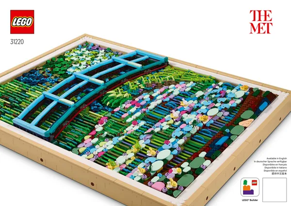 Claude Monet - Bridge over a Pond of Water Lilies