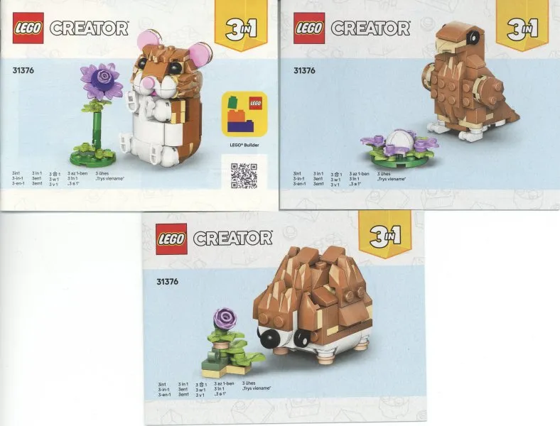 Cute Hamster with a Flower