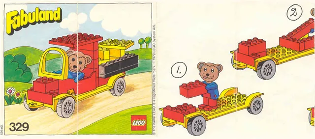 Bernard Bear and Pickup Truck