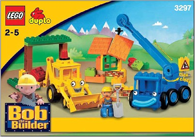 Scoop and Lofty at the Building Yard