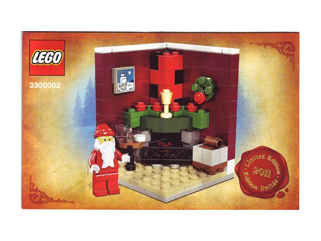 Fire Place Scene (Limited Edition 2011 Holiday Set (2 of 2))