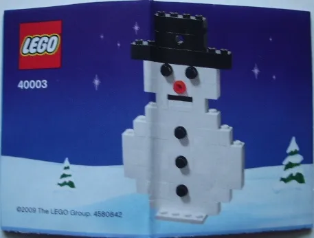 Snowman polybag
