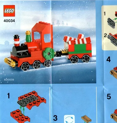 Christmas Train polybag