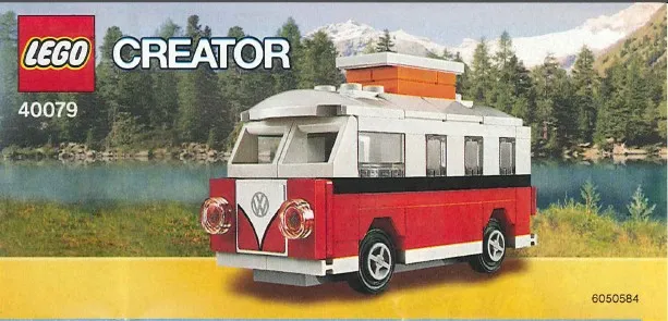 Mini Volkswagen T1 Camper Van (VW Bus) polybag