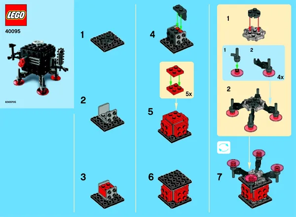 Monthly Mini Model Build Set - 2014 02 February, Micro Manager polybag