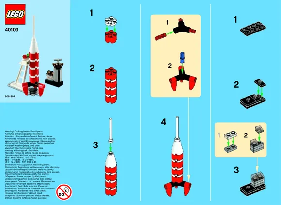 Monthly Mini Model Build Set - 2014 11 November, Rocket polybag