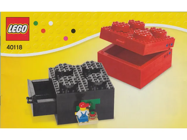 Buildable Brick Box 2 x 2