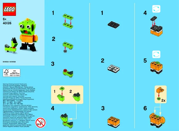 Monthly Mini Model Build Set - 2015 01 January, Alien polybag