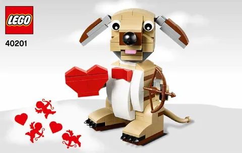 Valentine's Cupid Dog