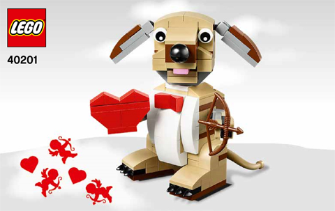 Valentine's Cupid Dog