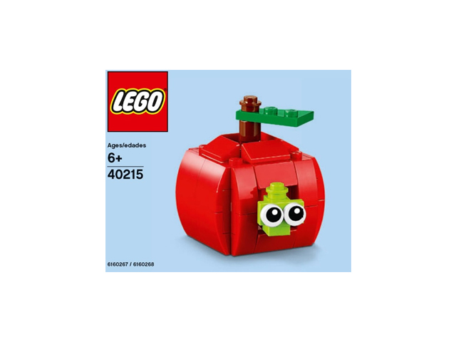 Monthly Mini Model Build Set - 2016 08 August, Apple polybag