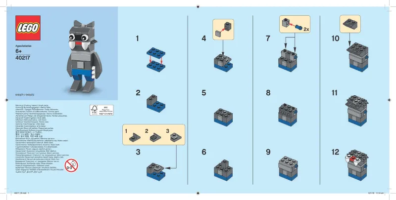 Monthly Mini Model Build Set - 2016 10 October, Werewolf polybag