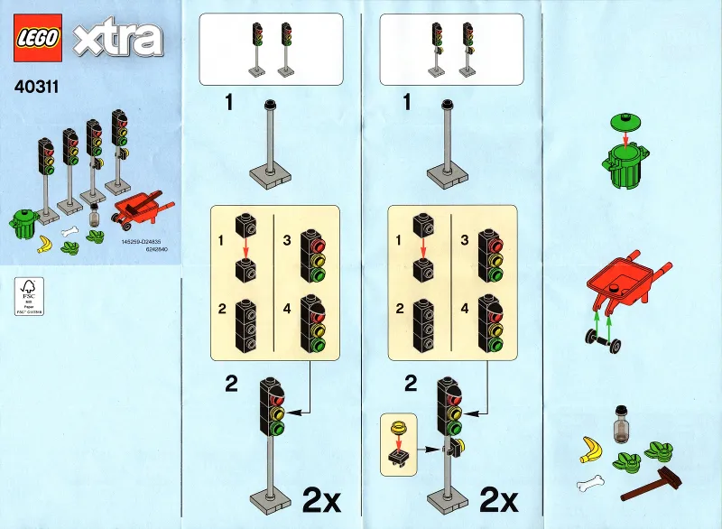 Traffic Lights polybag