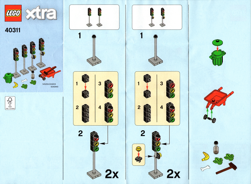 Traffic Lights polybag