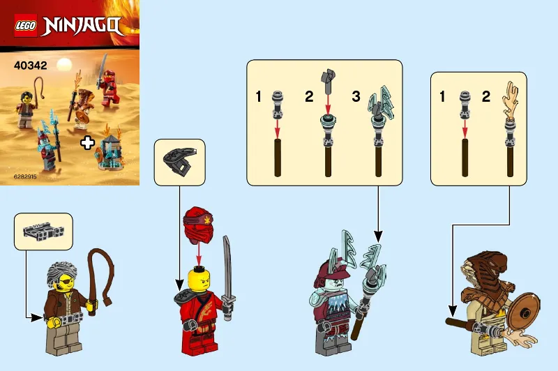 Ninjago 2019 Minifigure Set blister pack