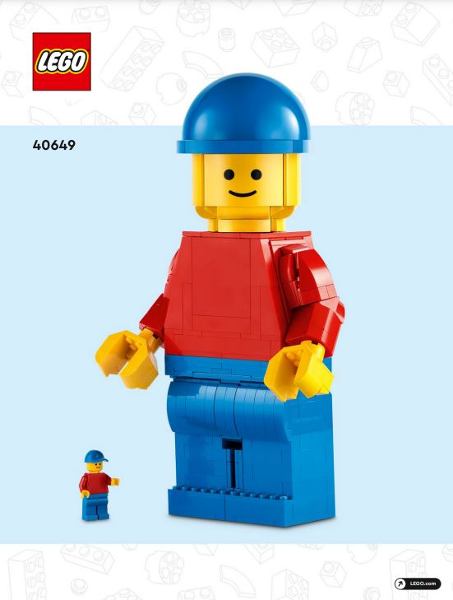 Up-Scaled LEGO Minifigure