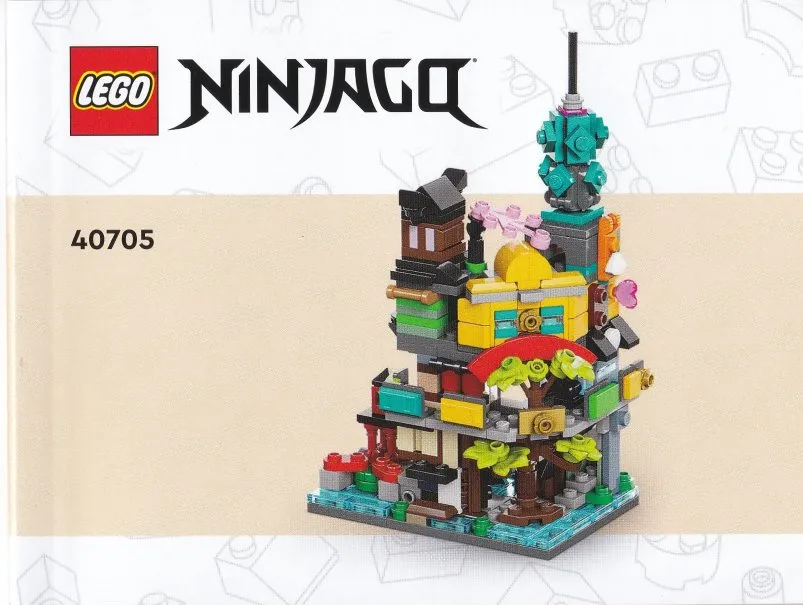 Micro NINJAGO City Gardens