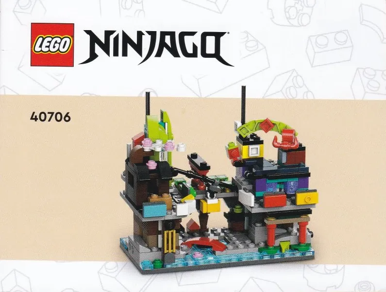 Micro NINJAGO City Markets